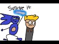 playing epic roblox games part 1-SURVIVE SANIC 2