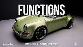 3.8L-Powered 1998 Porsche 911 Carrera Targa Conversion by Kaege Retro | Functions