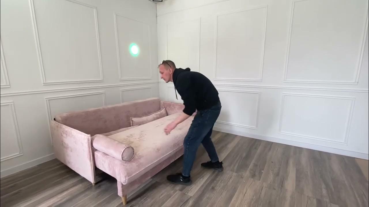 Диван «ВЕГАС» на высоких ножках - YouTube