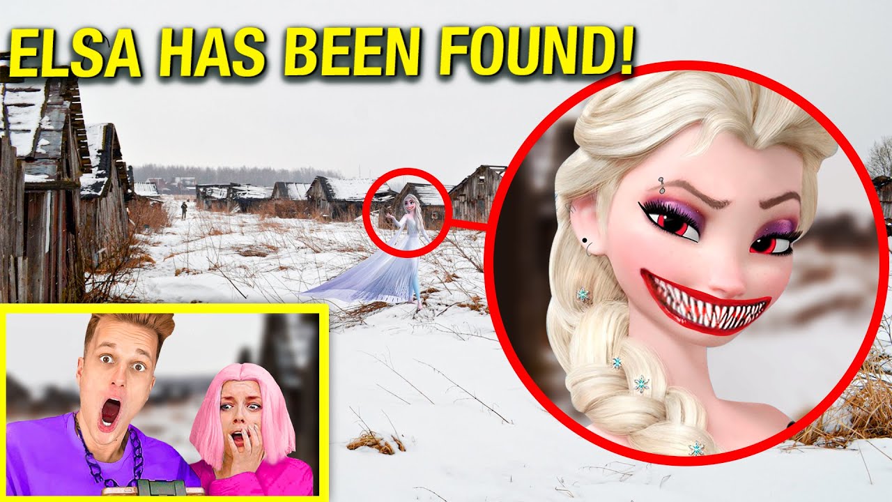 DRONE CATCHES ELSA.EXE IN REAL LIFE ! YouTube