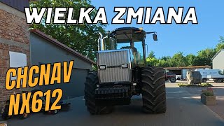 Steiger 9350 kupiony na złomie w nowym kolorze. Wymiana nawigacji na nowszy model 612 CHCNAW.