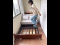 サイズ変わる！？収納付きソファベッド🛋️📦✨ #tiaro #ティアロ #home #sofa #ソファベッド #convertiblesofa #fyp #shorts