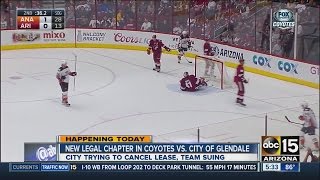 New legal chapter in Coyotes vs Glendale