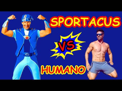 SPORTACUS y sus EJERCICIOS mas BRUTALES ‼️ LAZY TOWN💙💙