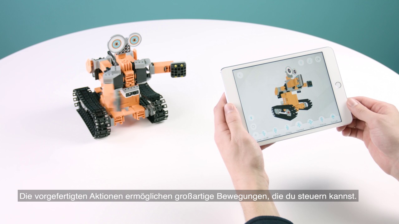 Jimu TankBot Kit Unboxing (German Subtitle) - YouTube