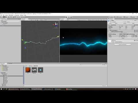Lightning effect Unity3D