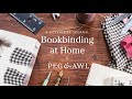 Bookbinding at Home: Stitching A Coverless Journal | Tutorial by Peg and Awl