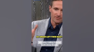 NFL QB Drew Brees Talks About How a Playcall Is Designed and What It Tells The Players In The Huddle