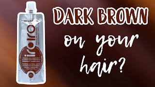 iroiro DARK BROWN | Hair Swatches