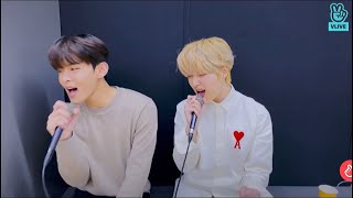 Donggeon & Jaeyun of TO1 (티오원) Sing ‘Eyes, Nose, Lips (눈, 코, 입)’ On VLIVE (Full)