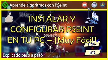 🔷 COMO INSTALAR PSeInt en una COMPUTADORA 💥 CURSO DE ALGORITMOS Paso a Paso #1 | Descarga y Perfiles