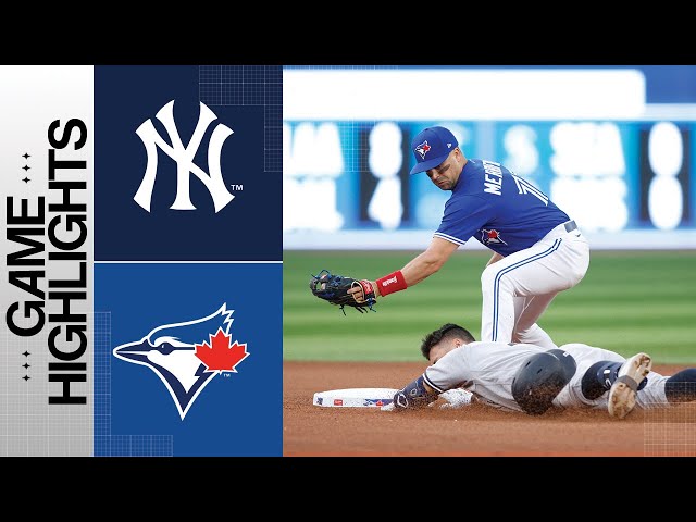 New York Yankees @ Toronto Blue Jays, Game Highlights