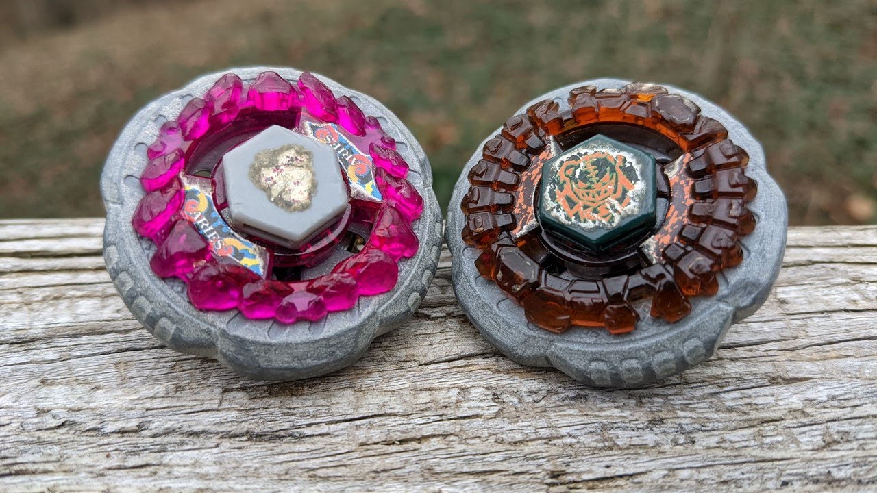 Rock Aries ED145B vs Rock Orso D125B | Metal Fight Beyblade メタル