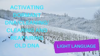 Light Language - Activating Dormant Dnacleaningclearing And Reapairing Old Dna