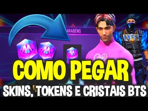 Free Fire: como conseguir token cristal branco e trocar por skins