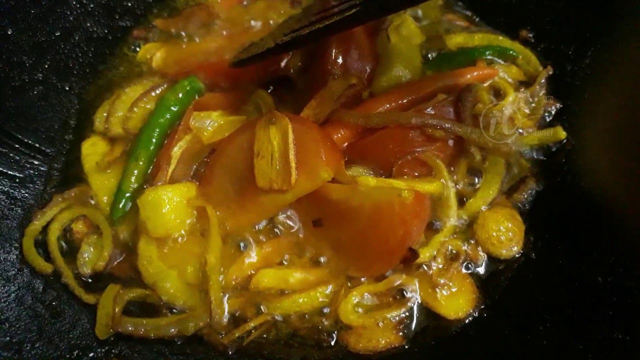 resepi sotong goreng kunyit ala thai