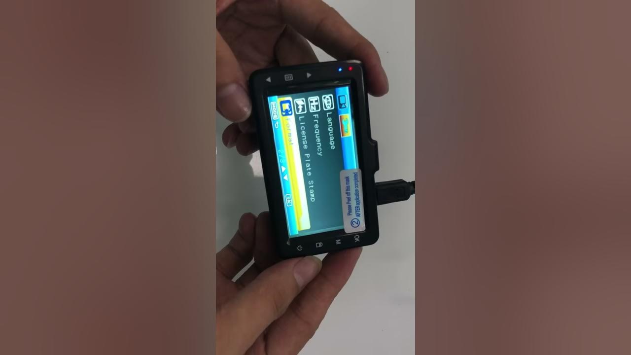 APEMAN C570 format the sd card YouTube