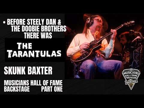 Jeff Skunk Baxter Musicians Hall of Fame Backstage, Part One.