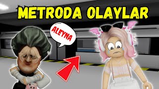 BROOKHAVEN AMA METRODA OLAYLAR OLUYOR🥳AYŞEM ECE ARI🐝ARIGİLLER🐝ROBLOX Brookhaven🏡RP