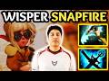 🔥 Wisper Snapfire Offlane is Literally Just an Unstoppable Global Artillery Cannon 🔥 Dota 2 Offlane