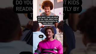 “How many times an hour do you think about kids reading proficiently by third grade?”