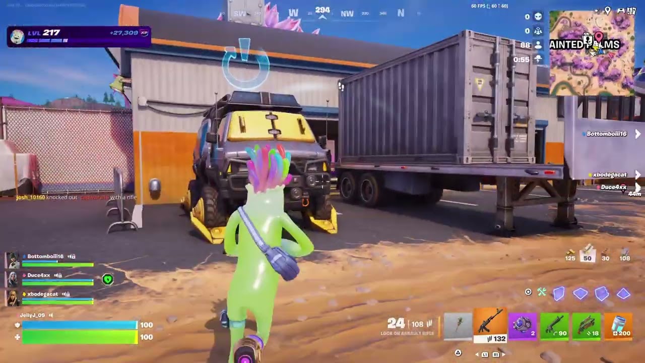 Fortnite with Bj teaching his friend to play bj prt33