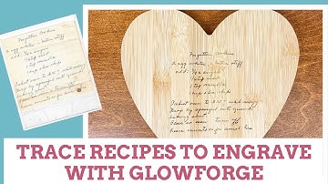 How to Use Silhouette Studio to Trace Handwriting to Engrave with Glowforge | Lisa Potts Designs