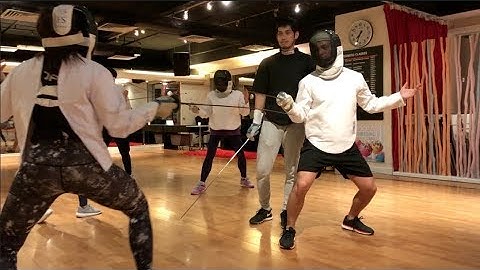 OneFitCity Learns Fencing with a Two-Time Olympian