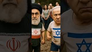 Ali Khamenei vs Benjamin Netanyahu #comedy #memes #funnyvideo #viralvideo