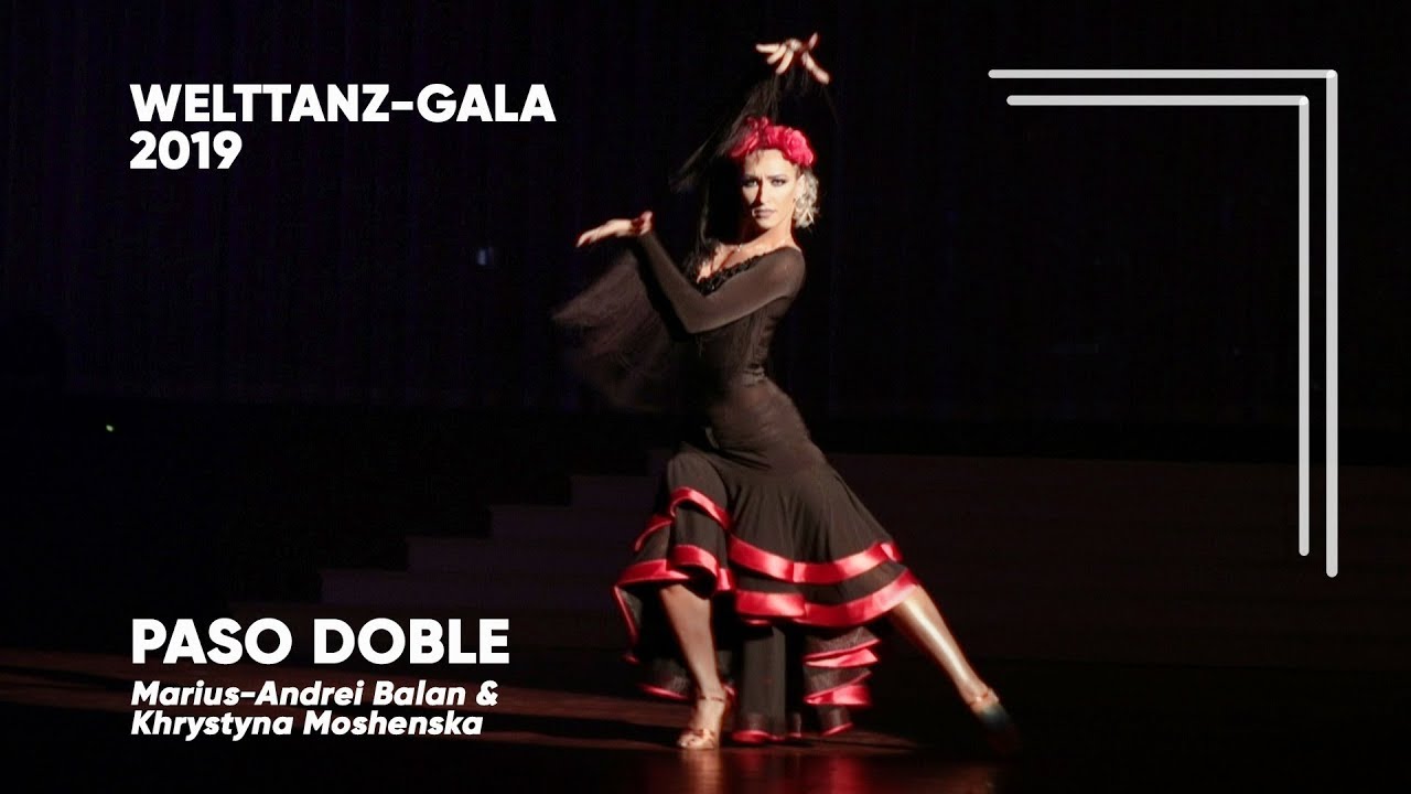 Marius-Andrei Balan - Khrystyna Moshenska | 2019 Welttanz-Gala Baden-Baden | Showdance Paso Doble