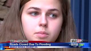 Flooded streets in Colbert County cause traffic headaches