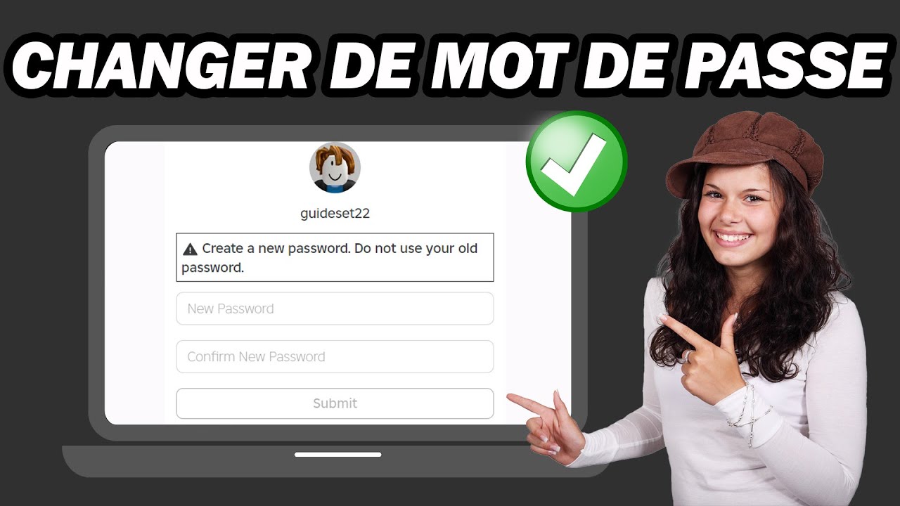 Comment Changer De Mot De Passe Dans Roblox Si Vous L'oubliez | Pas à