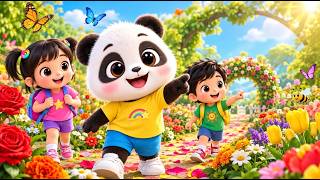 FLOWER GARDEN ADVENTURE! 🌸🦋 | COLORS & FLOWERS SONG FOR KIDS