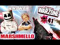 MARSHMELLO Gets WARZONE WIN With 5 Year Old PRODIGY - FaZe H1ghSky1  and Slater!! *CRAZY END GAME*