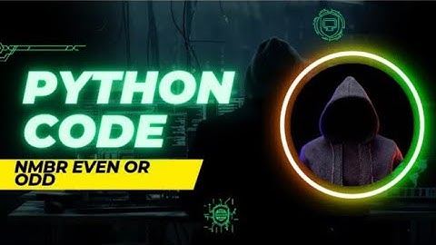 Python Program to Check Odd or Even Number | Beginner Friendly | Grade 11 Federal Board Computer 