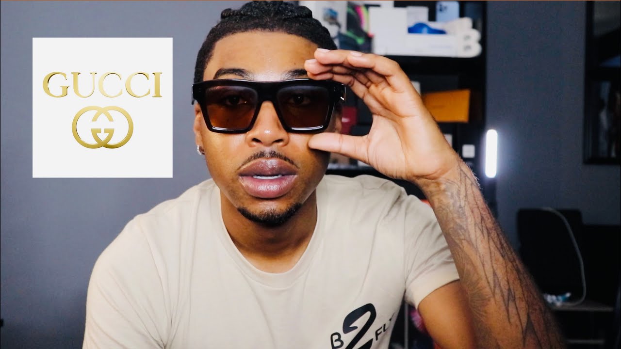 小物 00s archive gucci square eyewear y2k GUCCI SQUARE SUNGLASSES 55MM 