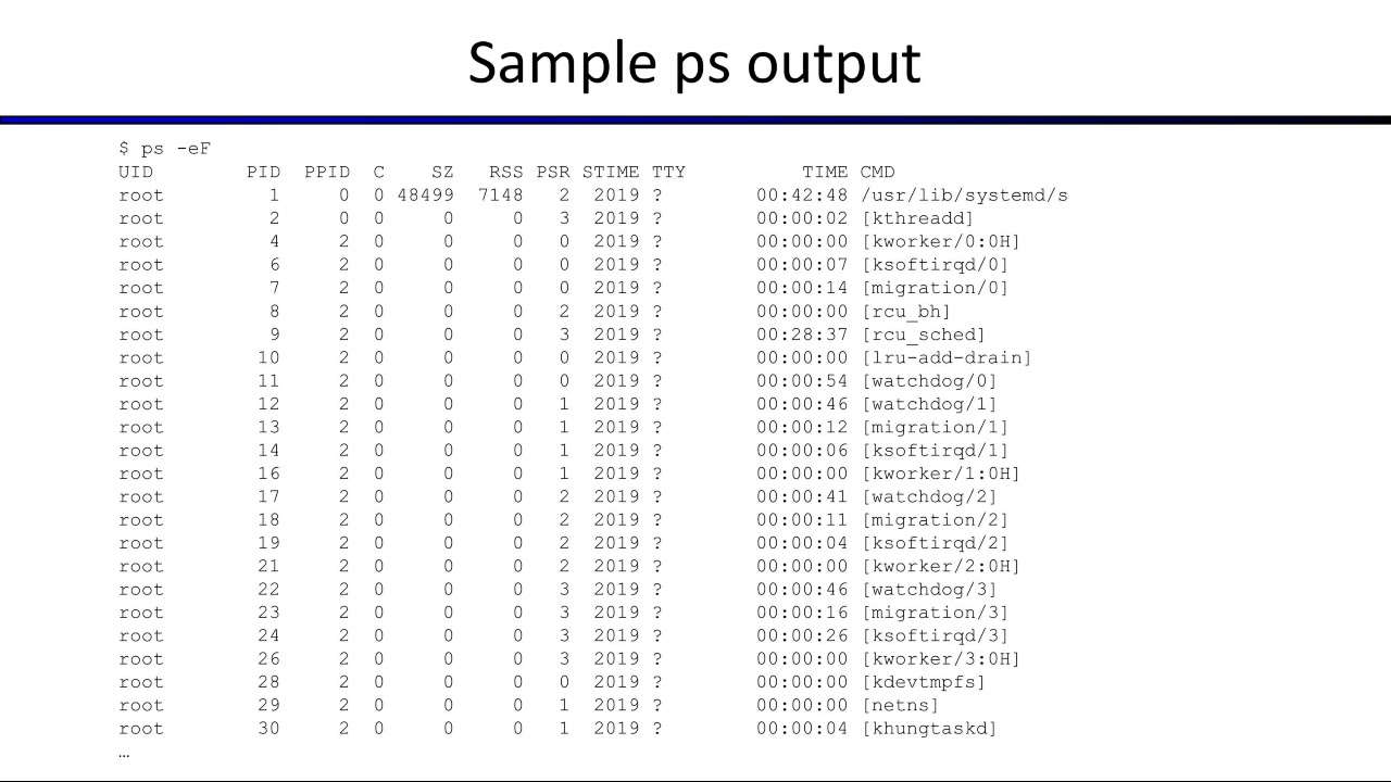 Linux Processes YouTube