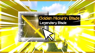 THE LEGENDARY GOLDEN NICHIRIN BLADE IN MINECRAFT