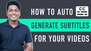 How To Generate Subtitle for Any Video | In just 3 steps screenshot 1