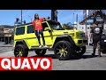 QUAVO's MERCEDES NEEDS HELP, SALOMONDRIN IS BACK FOR A WRAP.