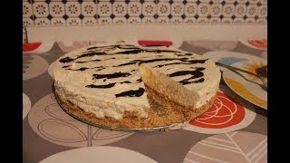 Torte me pana maskarpone dhe biskota, e lehte e shpejte dhe shume e shijshme