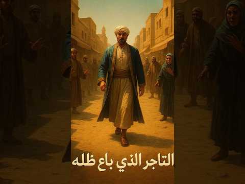 التاجر الذي باع ظله حكاية رمزية عن الجشع والندم والعزلة