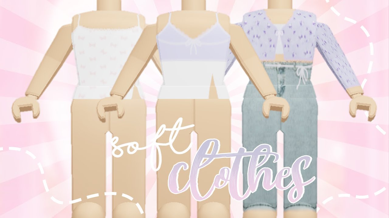 Soft Girl Clothing Codes | ROBLOX - YouTube