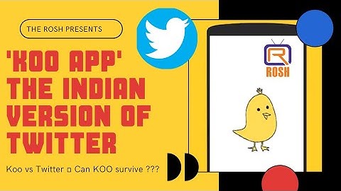 #Koo app ? Twitter vs India Twitter i.e 