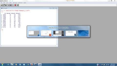 R:Basics: Data Structures in R