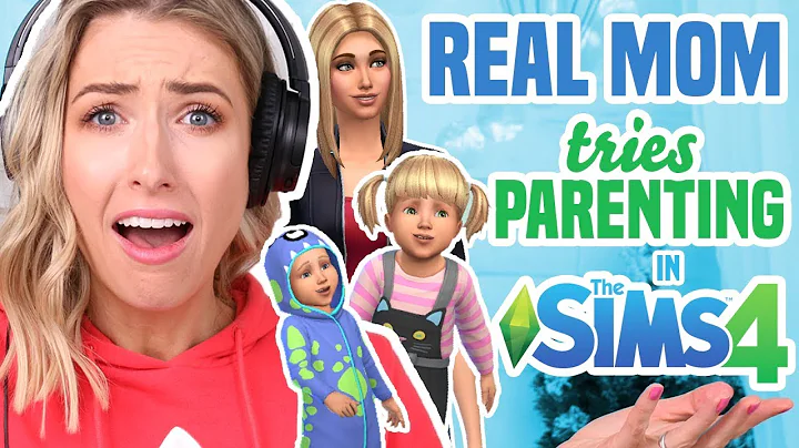 REAL MOM Tries Parenting Challenge in THE SIMS 4
