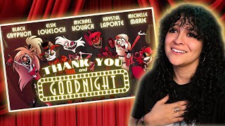 AWW! *• LESBIAN REACTS – "THANK YOU AND GOODNIGHT" – FAREWELL SONG WITH HAZBIN HOTEL PILOT CAST  •*