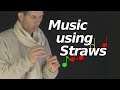How to Make Music Instruments with Straws - Trombone