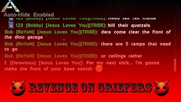 Getting REVENGE on official griefers!!!!