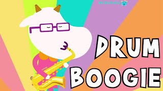 Drum Boogie♫ | Musical Instruments Song | Wormhole Learning